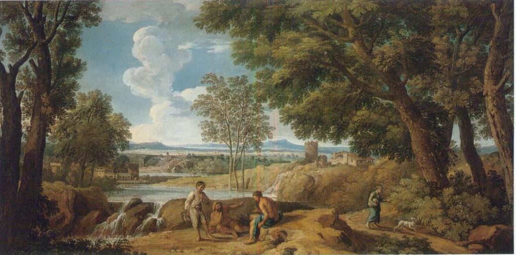 Landscape with shepards and herds